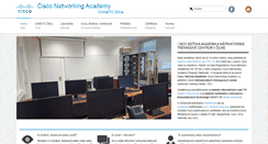 Desktop Screenshot of netacad.uniza.sk