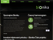 Tablet Screenshot of bionika.uniza.sk